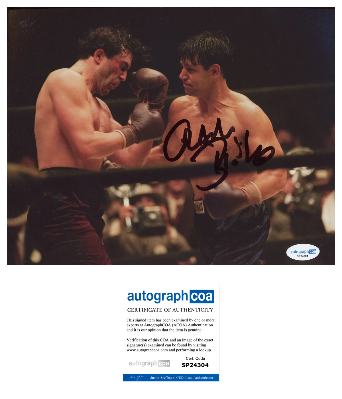 Craig Bierko — Craig Bierko Signed Autographed CINDERELLA MAN 8x10 Photo EXACT Proof ACOA B