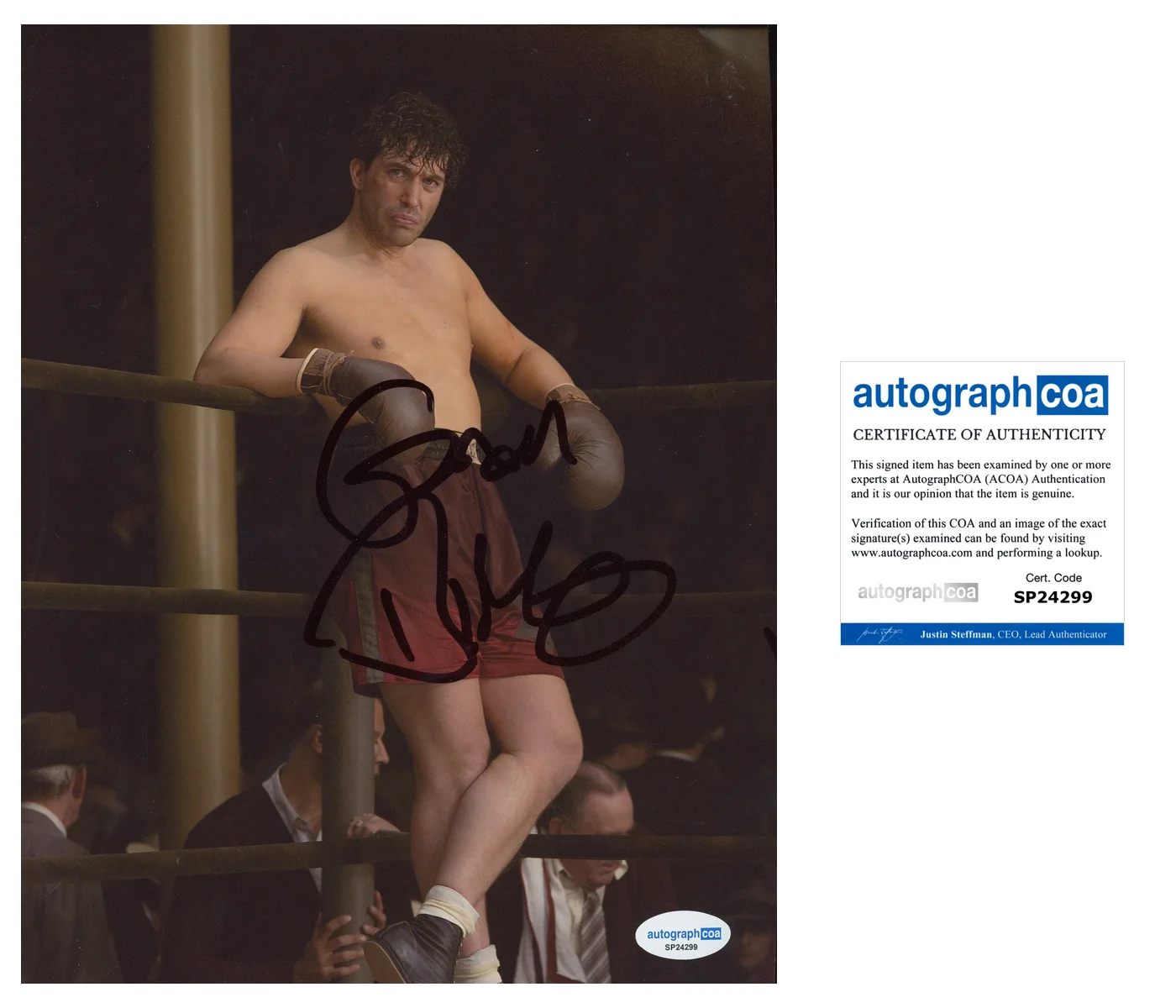 Craig Bierko — Craig Bierko Signed Autographed CINDERELLA MAN 8x10 Photo EXACT Proof ACOA A