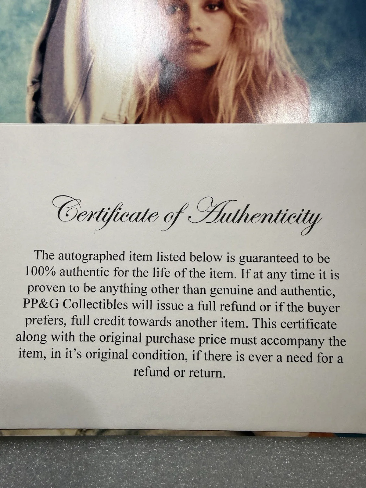 Pamela Anderson — Pamela Anderson Signed 8x10 Photo With COA, изображение 5