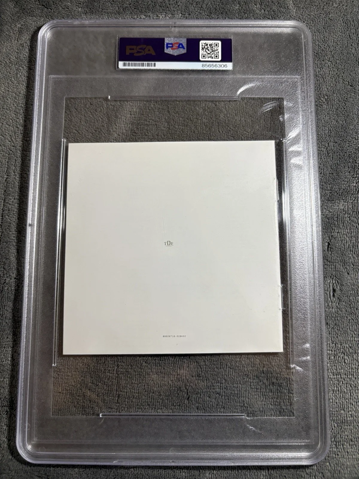 Kendrick Lamar Signed DAMN. CD Cover PSA/DNA Certified Authentic Auto Slab, image 2