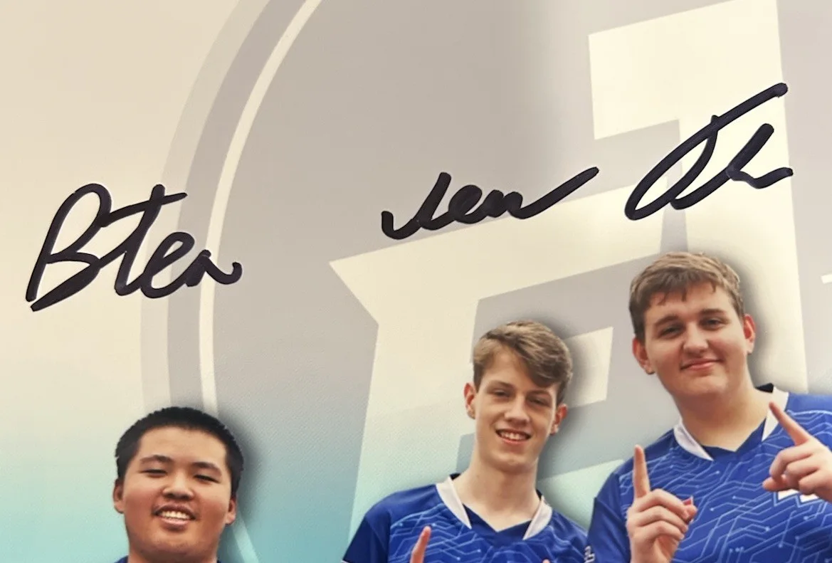 Blootea, Stompy, Tschinken, Klusia, Itemm — E11 Gaming Team FORTNITE 2019 New York Battle Royale Championship Signed 8x10, изображение 4