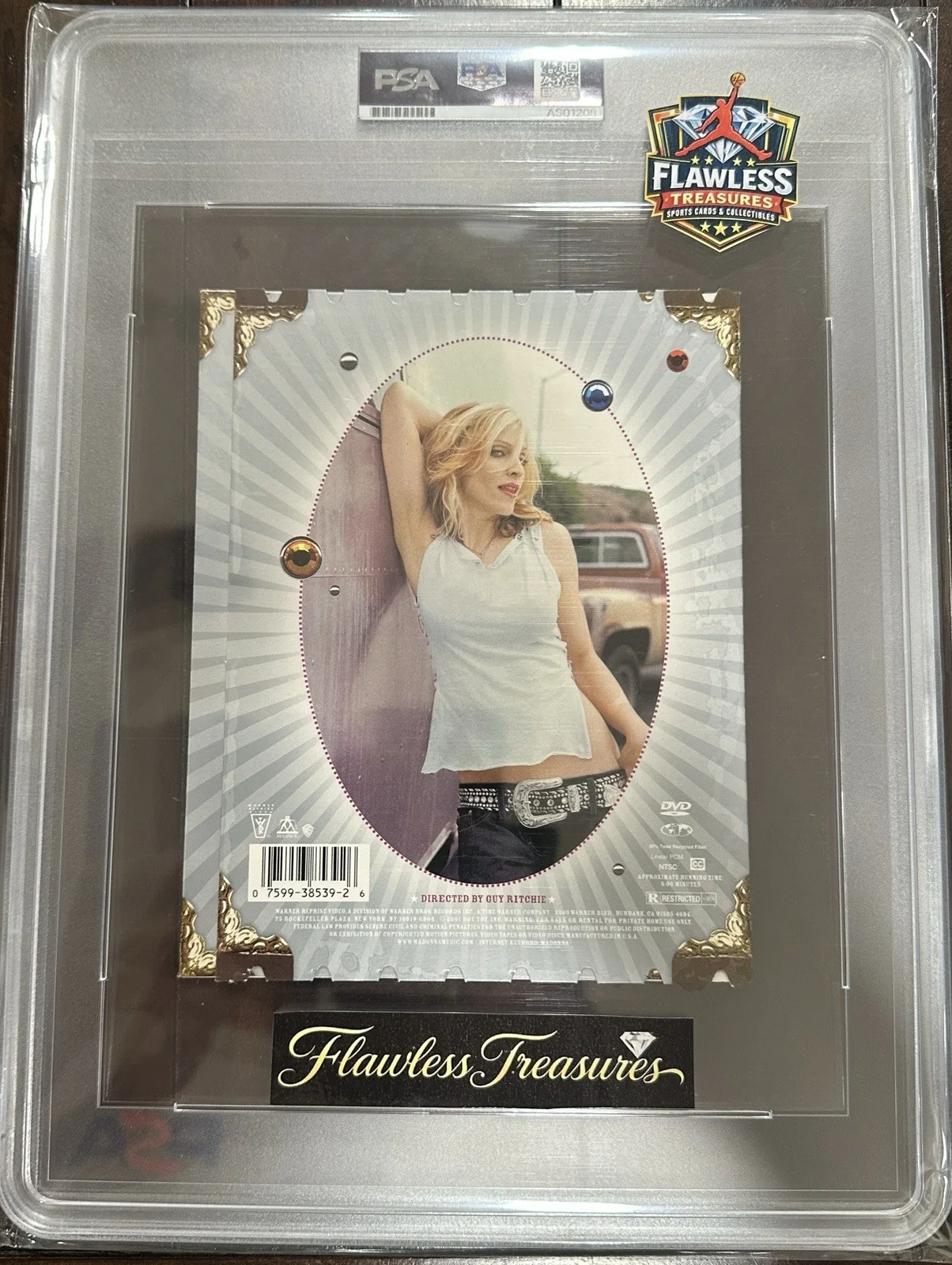 Madonna — Madonna What It Feels Like A Girl DVD Case Signed Auto 8x10 PSA/DNA LOA Rare, изображение 2