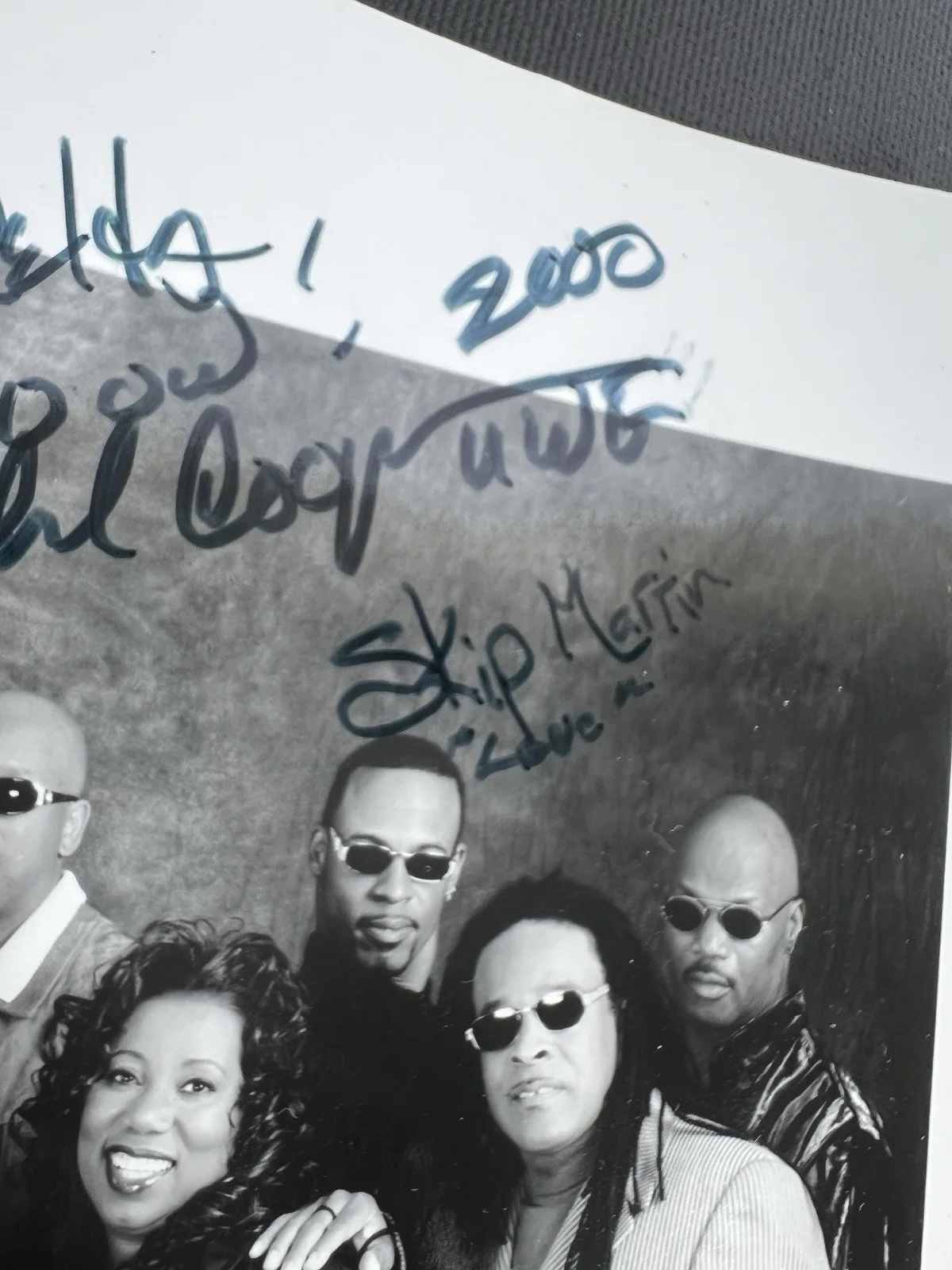 United We Funk All-Stars Signed 8x10 Photo Michael Cooper Skip Martin, изображение 3