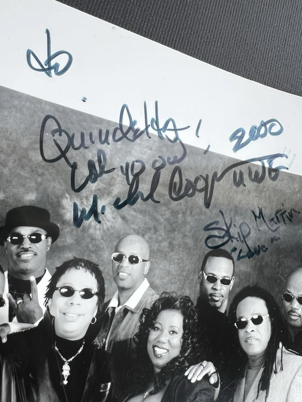United We Funk All-Stars Signed 8x10 Photo Michael Cooper Skip Martin, изображение 4