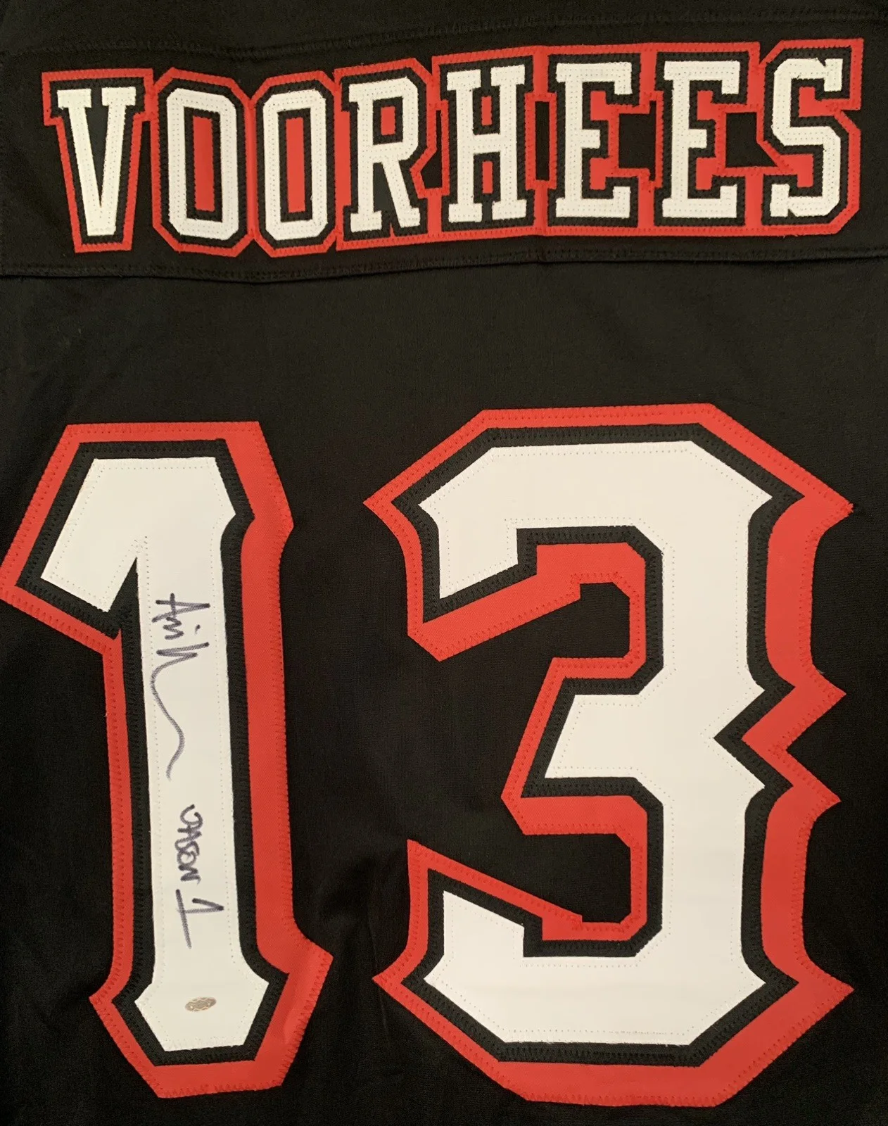 Ari Lehman — Ari Lehman Signed Autographed Jason Voorhees Jersey Friday The 13th OKAuthentics, изображение 5