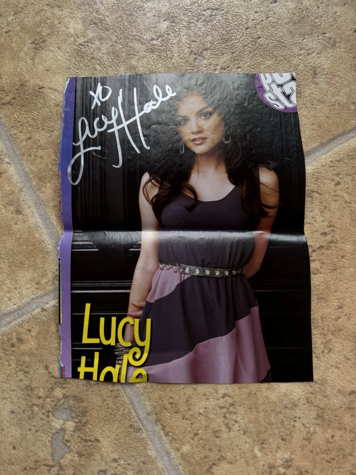 Lucy Hale — Lucy Hale Original Autographed Television Memorabilia Poster Photo Signed