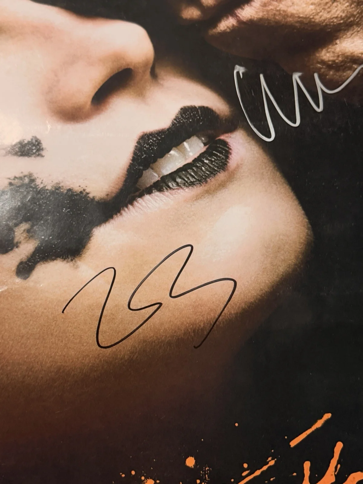 Jessie Buckley Christian Bale Gyllenhaal Signed The Bride! 27x40 Poster JSA COA, изображение 2