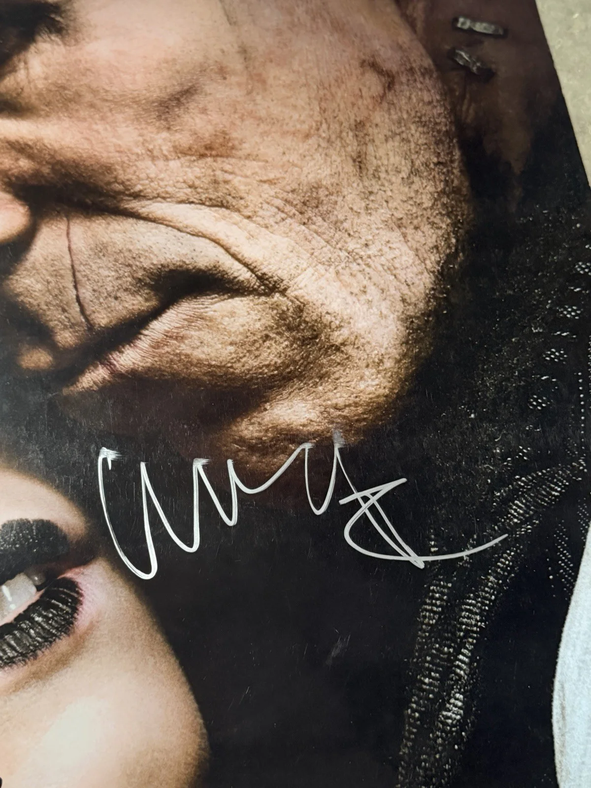 Jessie Buckley Christian Bale Gyllenhaal Signed The Bride! 27x40 Poster JSA COA, изображение 3