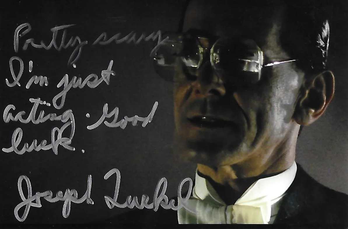 Joseph Turkel — Joseph Turkel sign/auto 4x6 photo Blade Runner The Shining Actor RARE COA LOOK!
