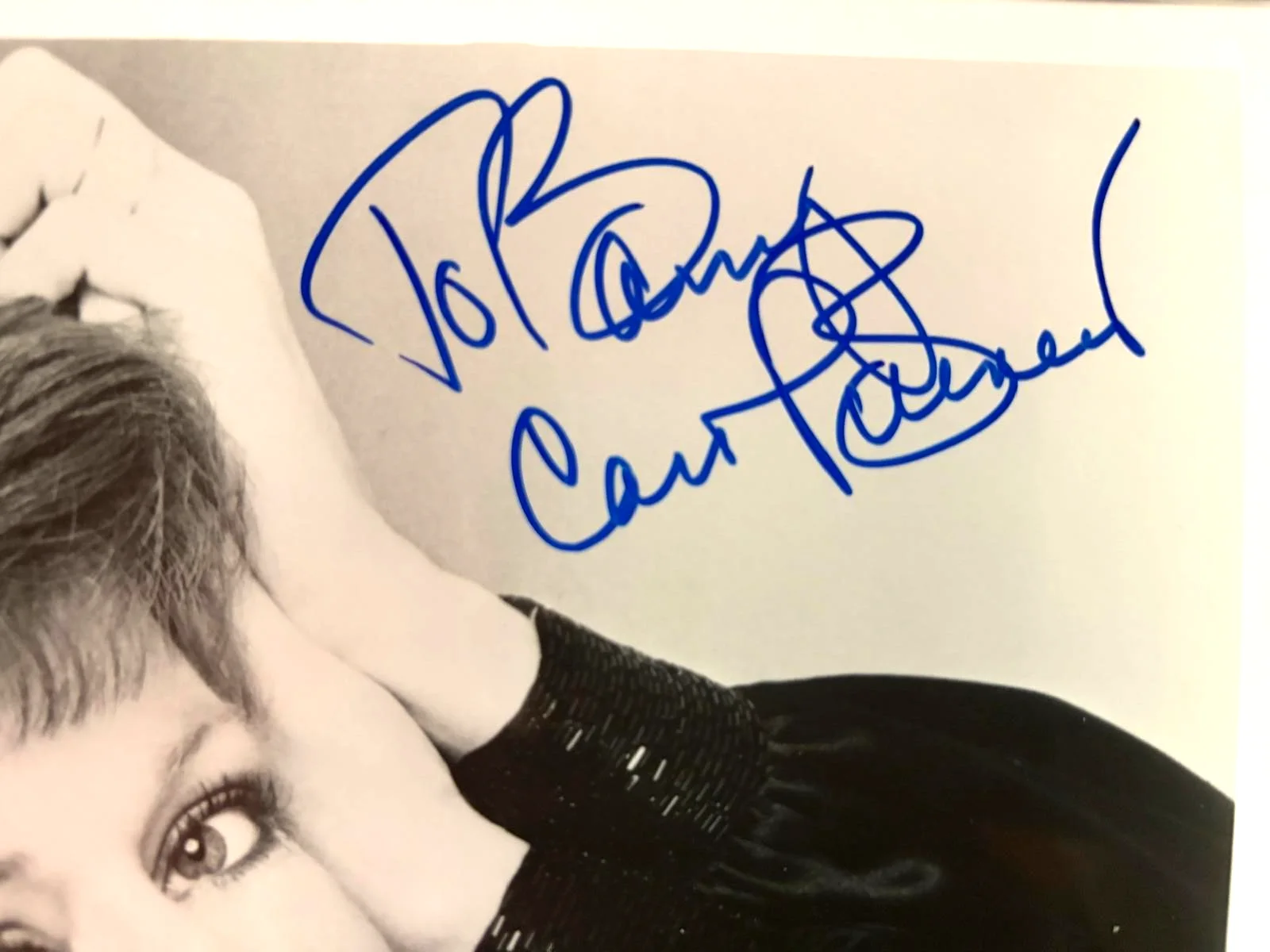 Carol Burnett — CAROL BURNETT SIGNED AUTOGRAPHED 8X10 PHOTO RARE LUCILLE BALL COMEDY PSA COA, изображение 2