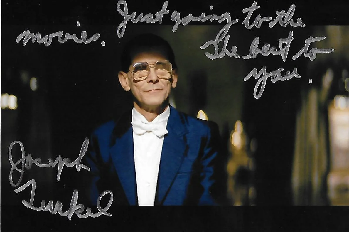 Joseph Turkel — Joseph Turkel auto/sign 4x6 photo Blade Runner The Shining Actor RARE COA LOOK!