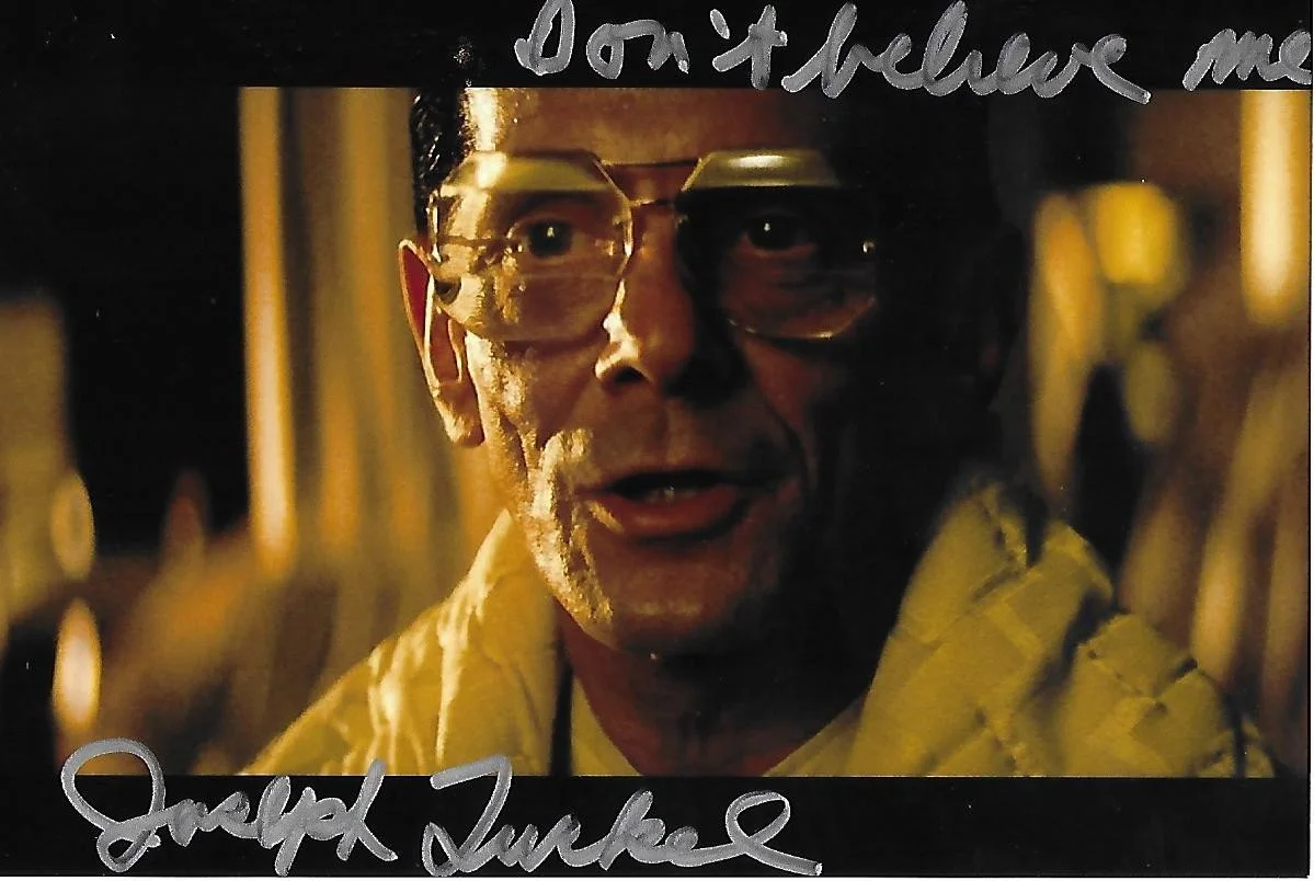 Joseph Turkel — Joseph Turkel signed 4x6 photo Blade Runner The Shining Actor RARE COA LOOK!