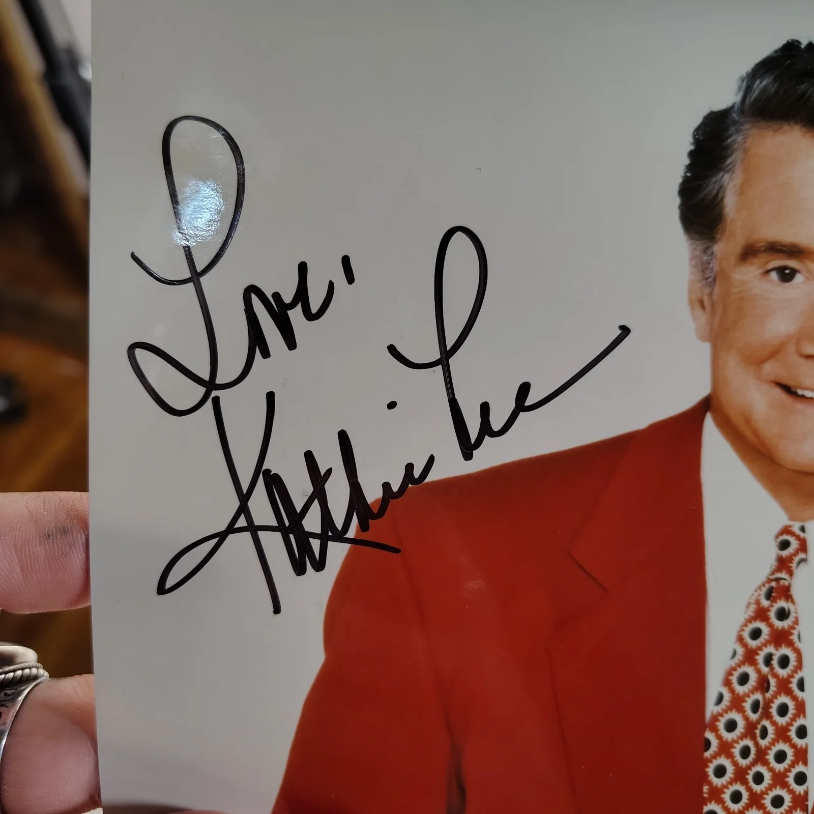 REGIS PHILBIN & KATHIE LEE GIFFORD SIGNED 8X10 PICTURE Autographed, image 3