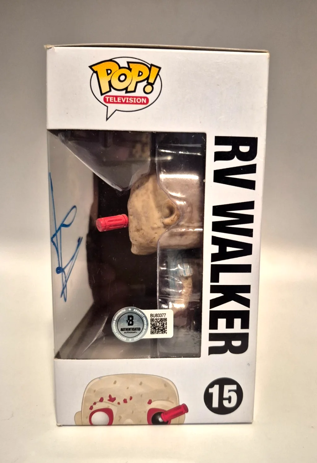 Andrew Lincoln — ANDREW LINCOLN SIGNED AUTOGRAPHED RV WALKER WALKING DEAD FUNKO POP RARE BAS COA, изображение 3