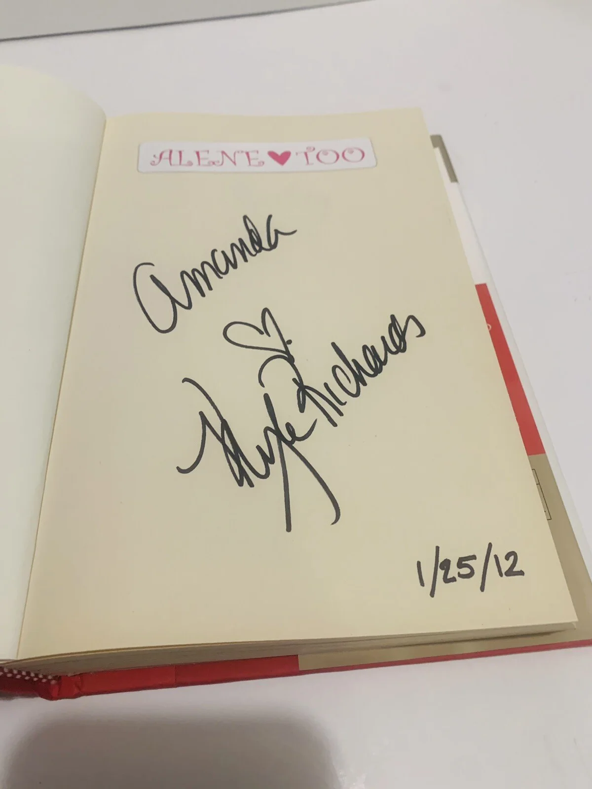 Kyle Richards — Kyle Richards Signed Autographed Book First Ed Life Is Not A Reality Show, image 3