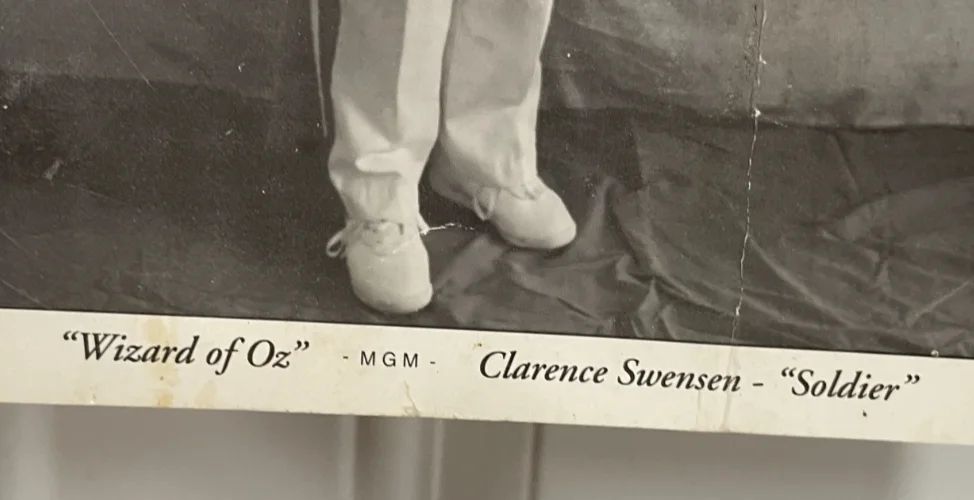 Wizard of Oz Clarence Swenson Autograph Photograph Soldier, изображение 3