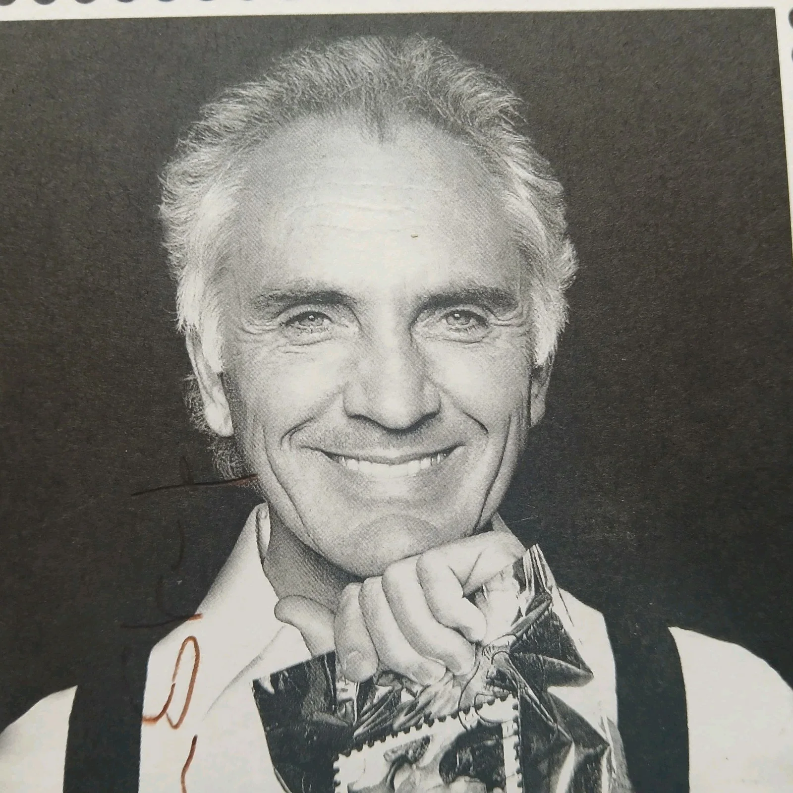 terence stamp — terence stamp signed postcard the stamp collection superman ii young guns actor, изображение 5
