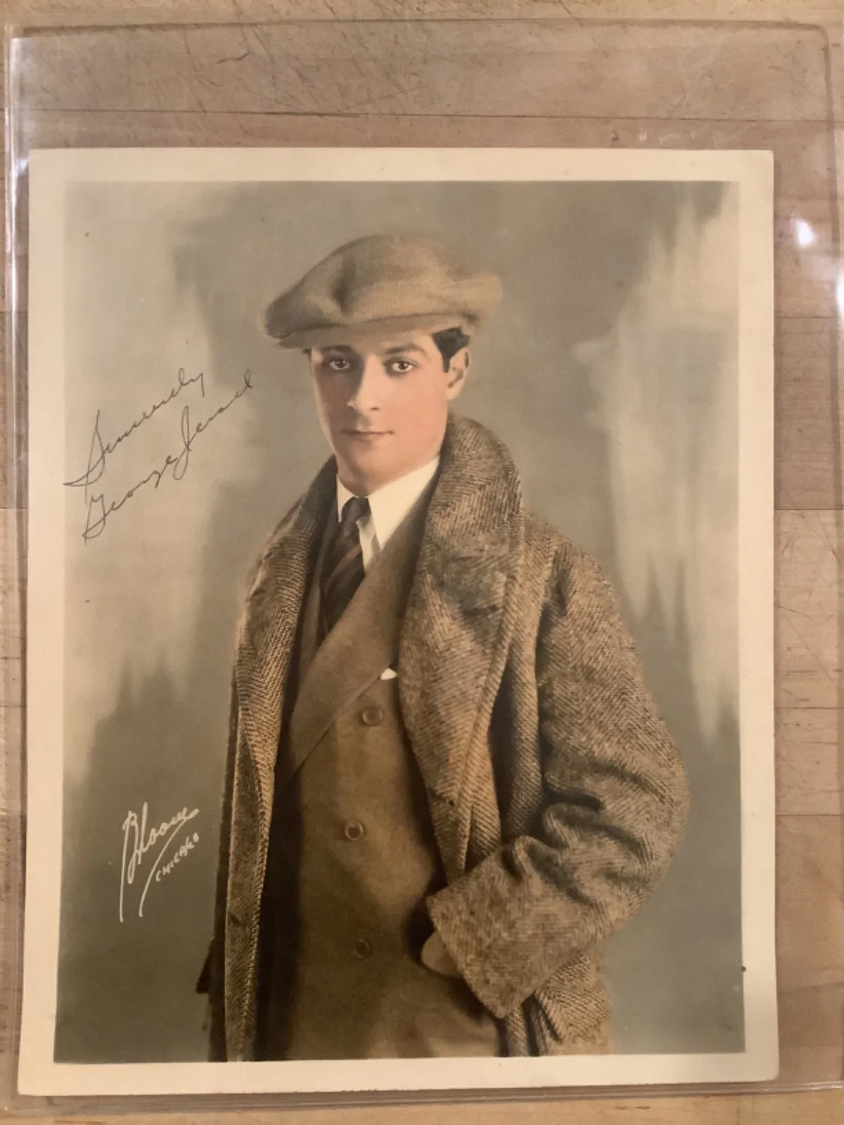 George Jessel — Vintage George Jessel Autographed 8 x 10 Picture