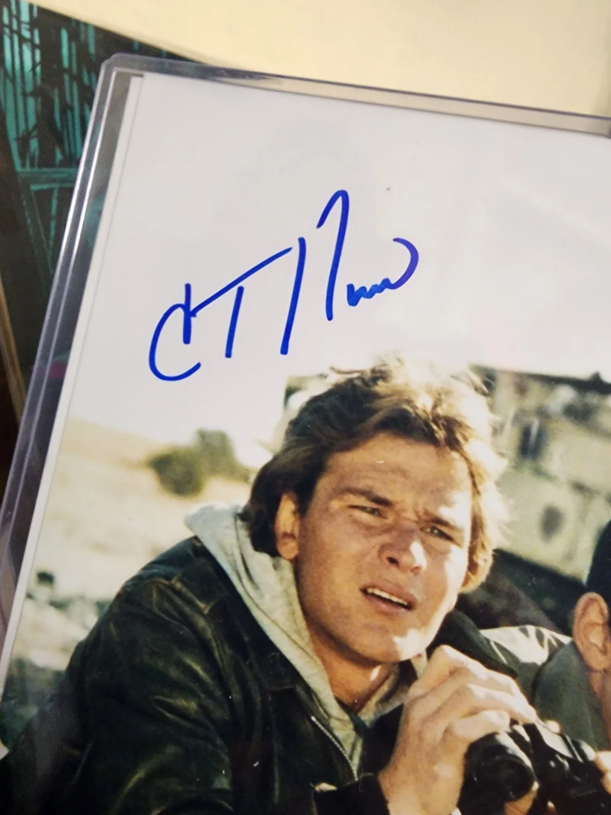 C. Thomas Howell Signed 8x10 Photo Red Dawn Robert Morris Autograph, image 2