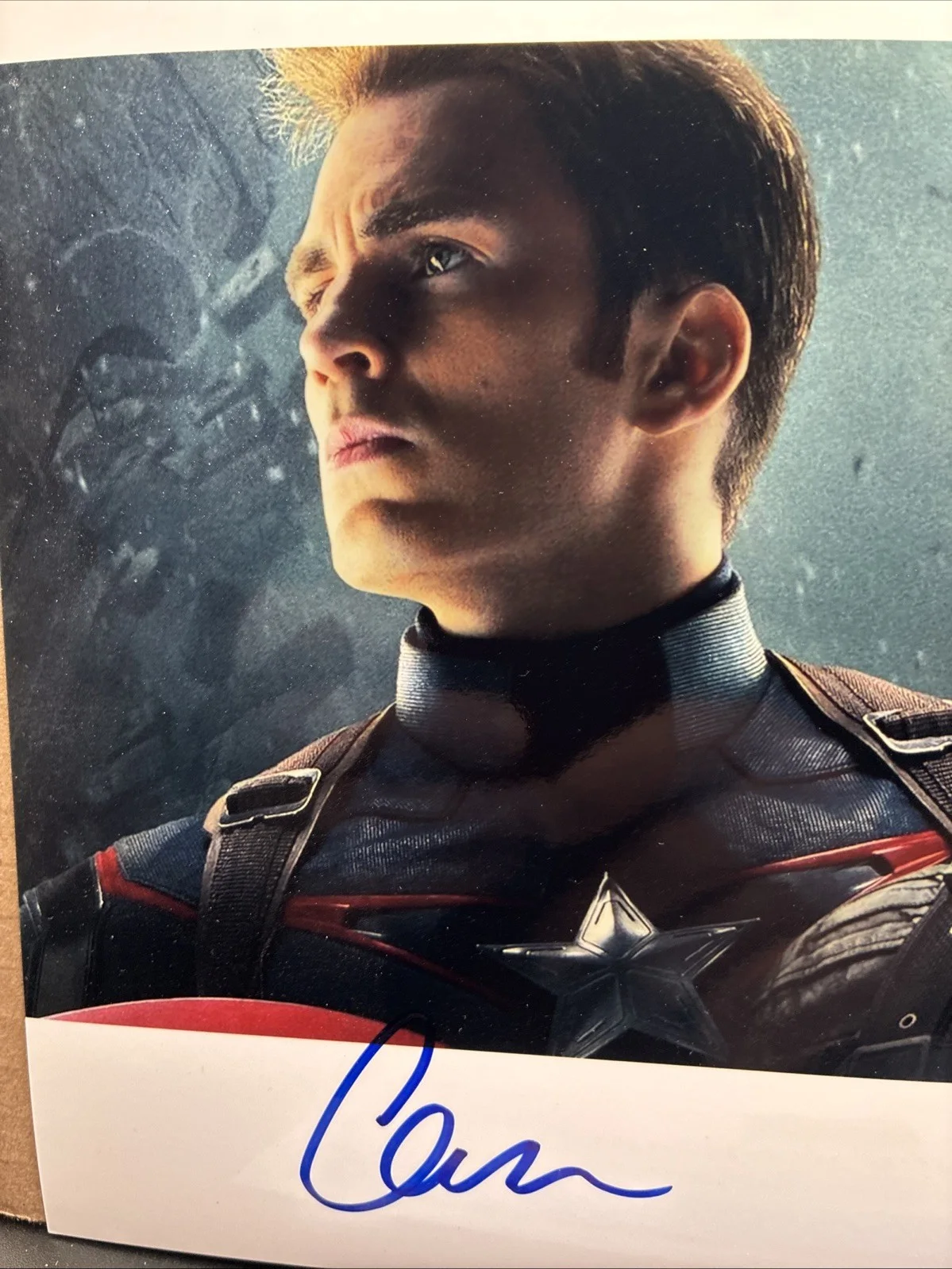 Chris Evans Sebastian Stan 8x10 Autographed signed Photo Picture and COA, image 4