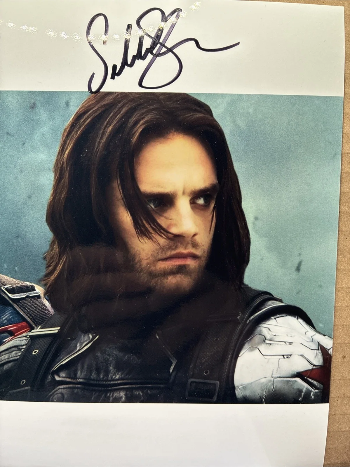 Chris Evans Sebastian Stan 8x10 Autographed signed Photo Picture and COA, image 5