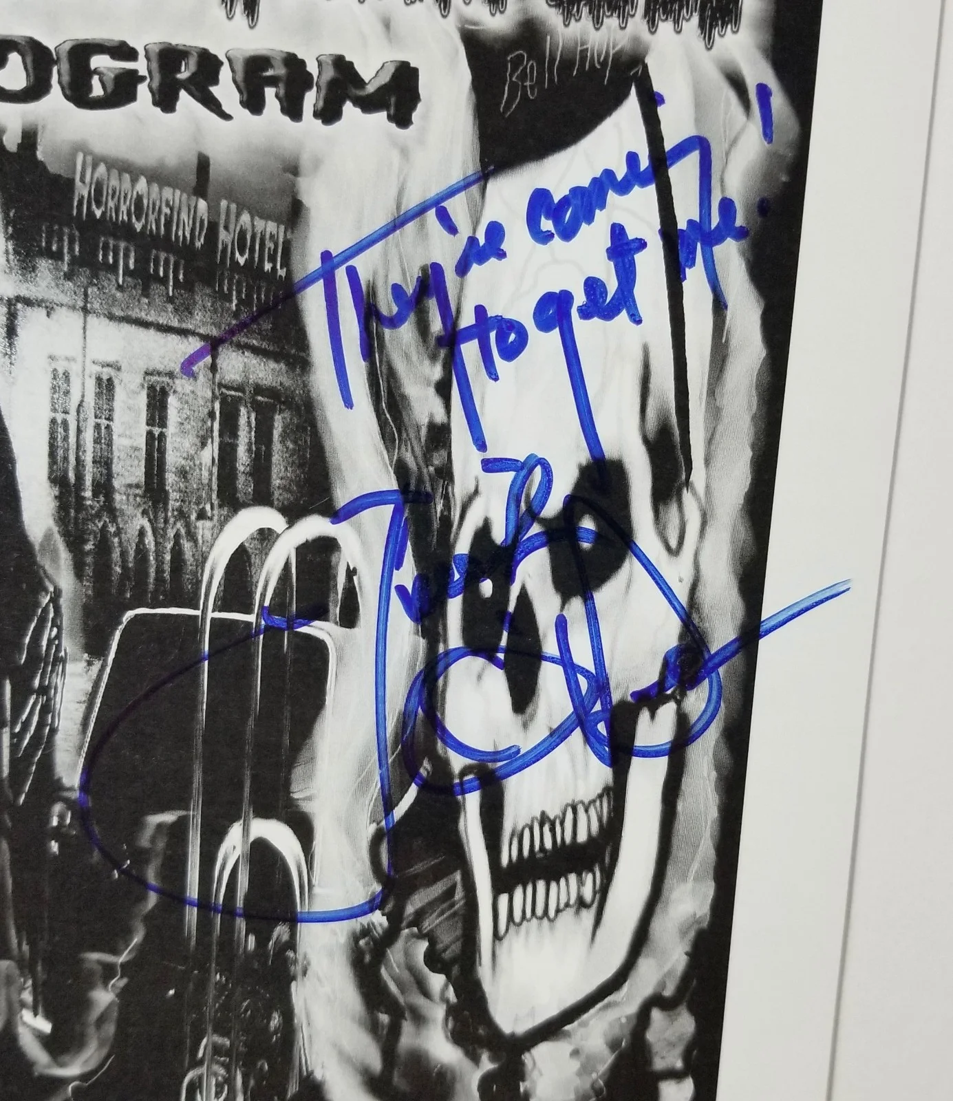 Judith O'Dea — Judith O'Dea hand SIGNED Horrorfind 2003 Program COA Autographed Horror Actress, image 2
