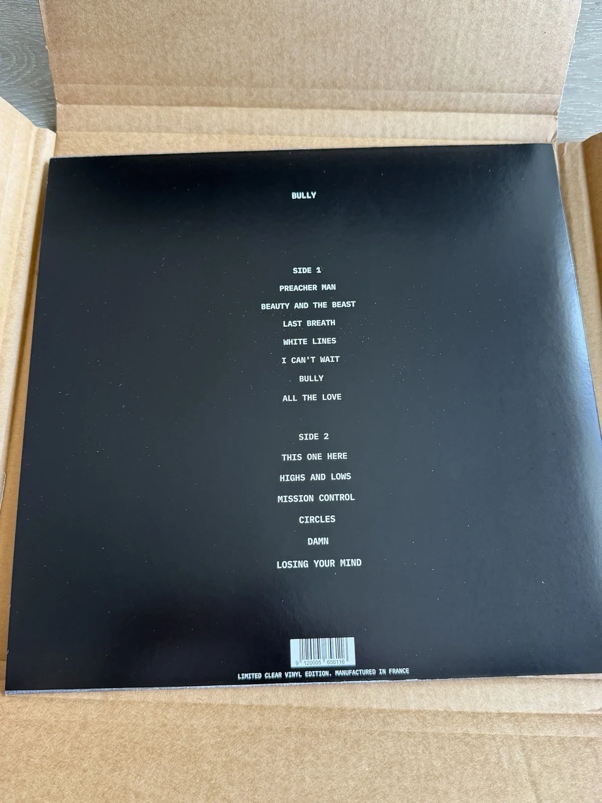 SIGNED KANYE WEST YE BULLY VINYL LP LIMITED CLEAR IN HAND ❤️✅ SHIPS ASAP RARE, изображение 4