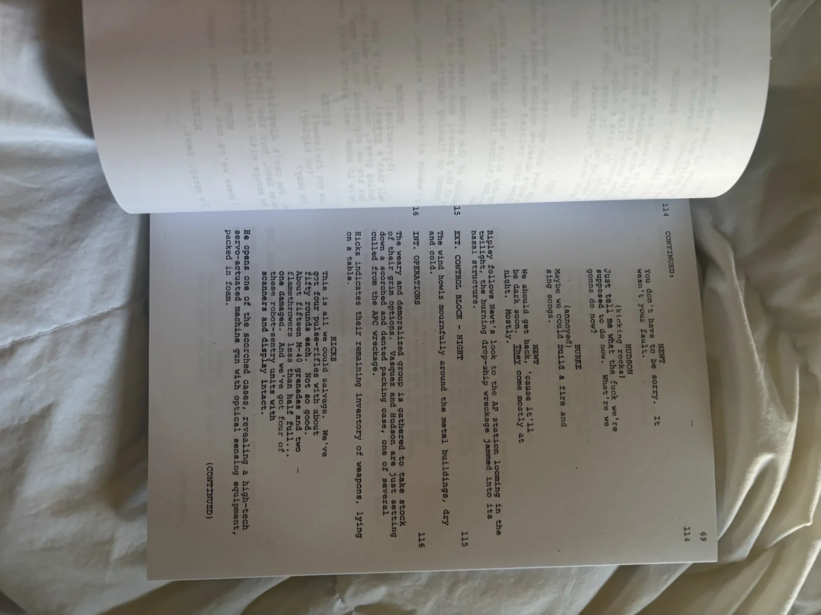 Carrie Henn Aliens “Newt” Signed Script, image 3