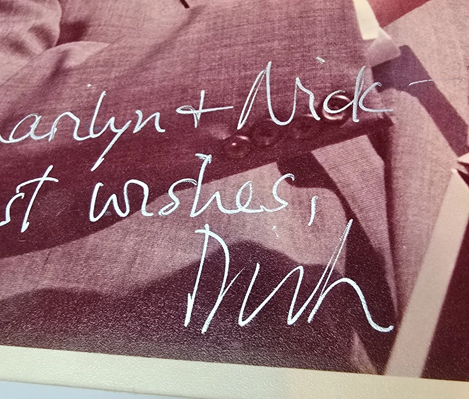 Dan Rostenkowski — Auto Dan Rostenkowski Signature 8x10" Photo US House Politicion Framed Autograph, изображение 3