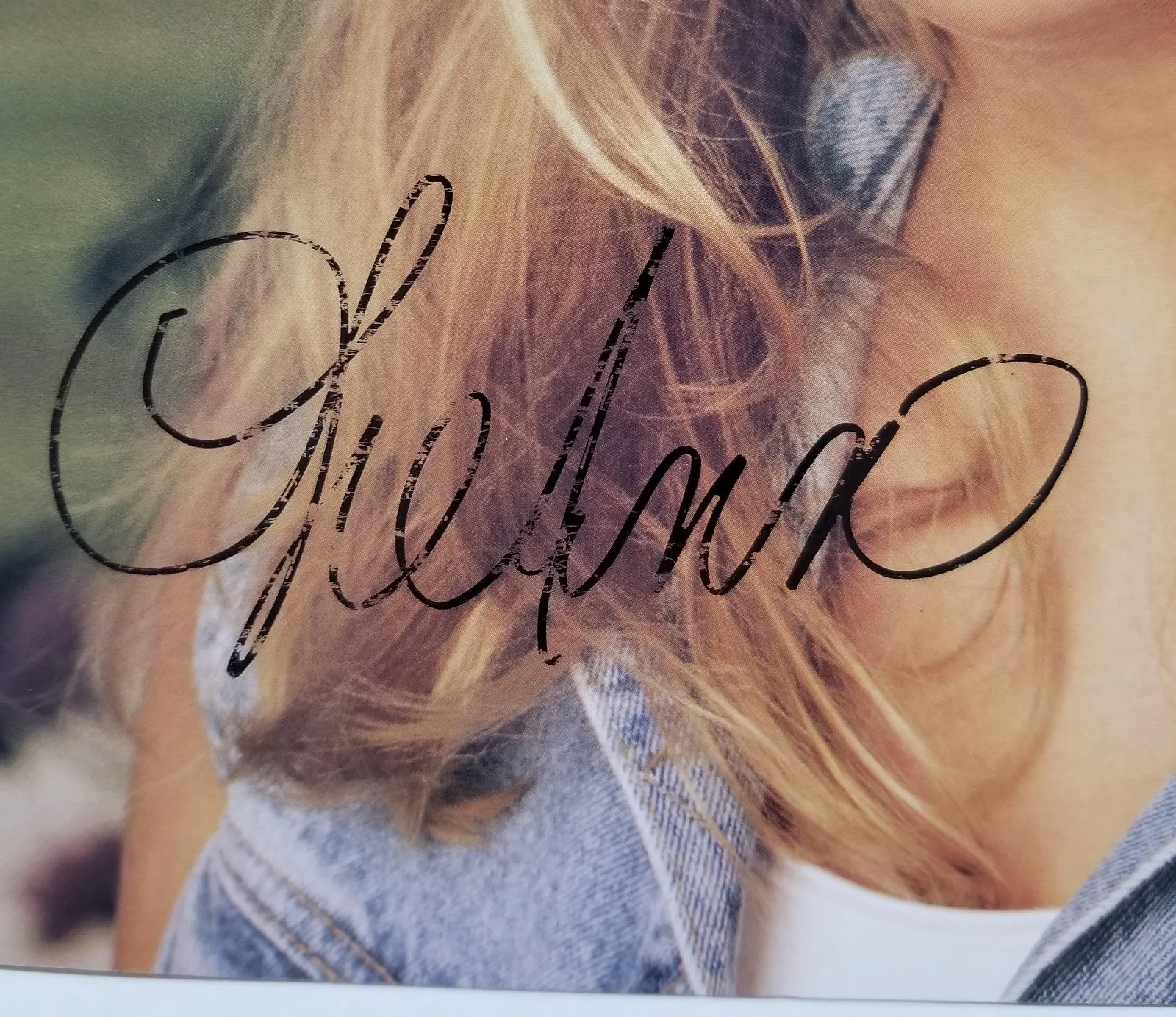 LeAnn Rimes REAL hand SIGNED 8x10" Early Promo Photo COA Autographed, image 2