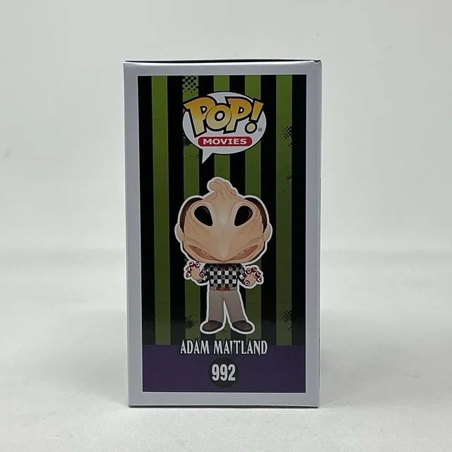 Alec Baldwin — Alec Baldwin Autographed Adam Maitland Beetle Juice Funko Pop Movies #992 OCCM, изображение 3