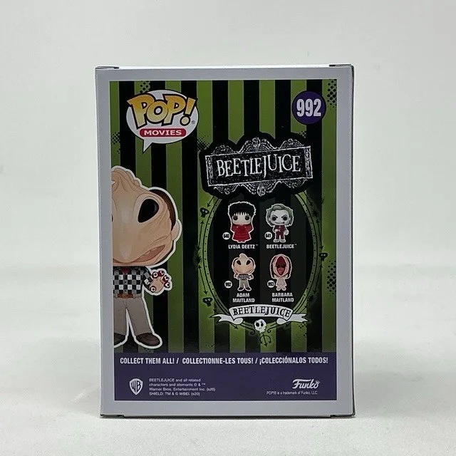 Alec Baldwin — Alec Baldwin Autographed Adam Maitland Beetle Juice Funko Pop Movies #992 OCCM, изображение 4