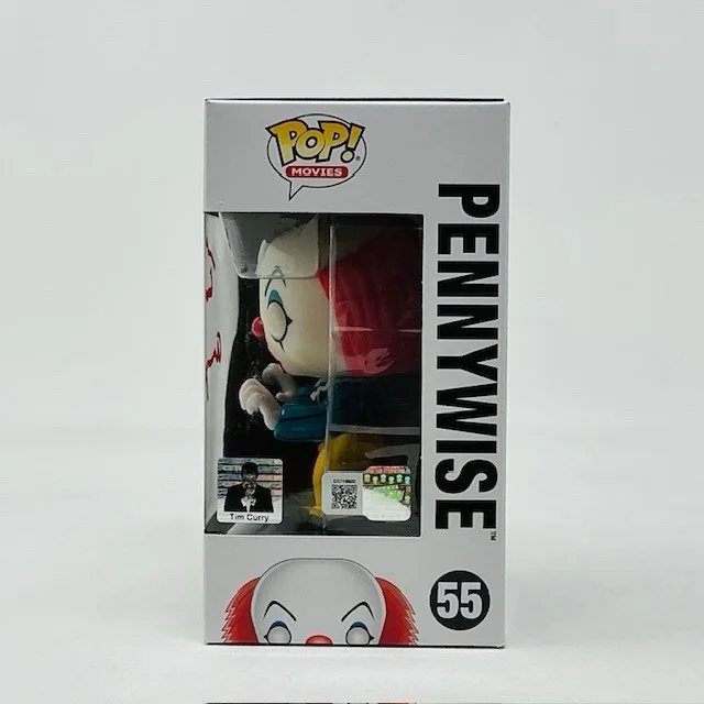 Tim Curry Autographed Pennywise IT The Movie Funko Pop #1834 OCCM & TC, изображение 5