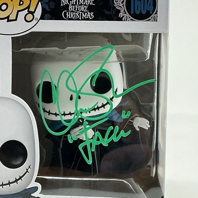 Chris Sarandon Autographed Disney’s A Nightmare Before Christmas Funko Pop OCCM, изображение 2