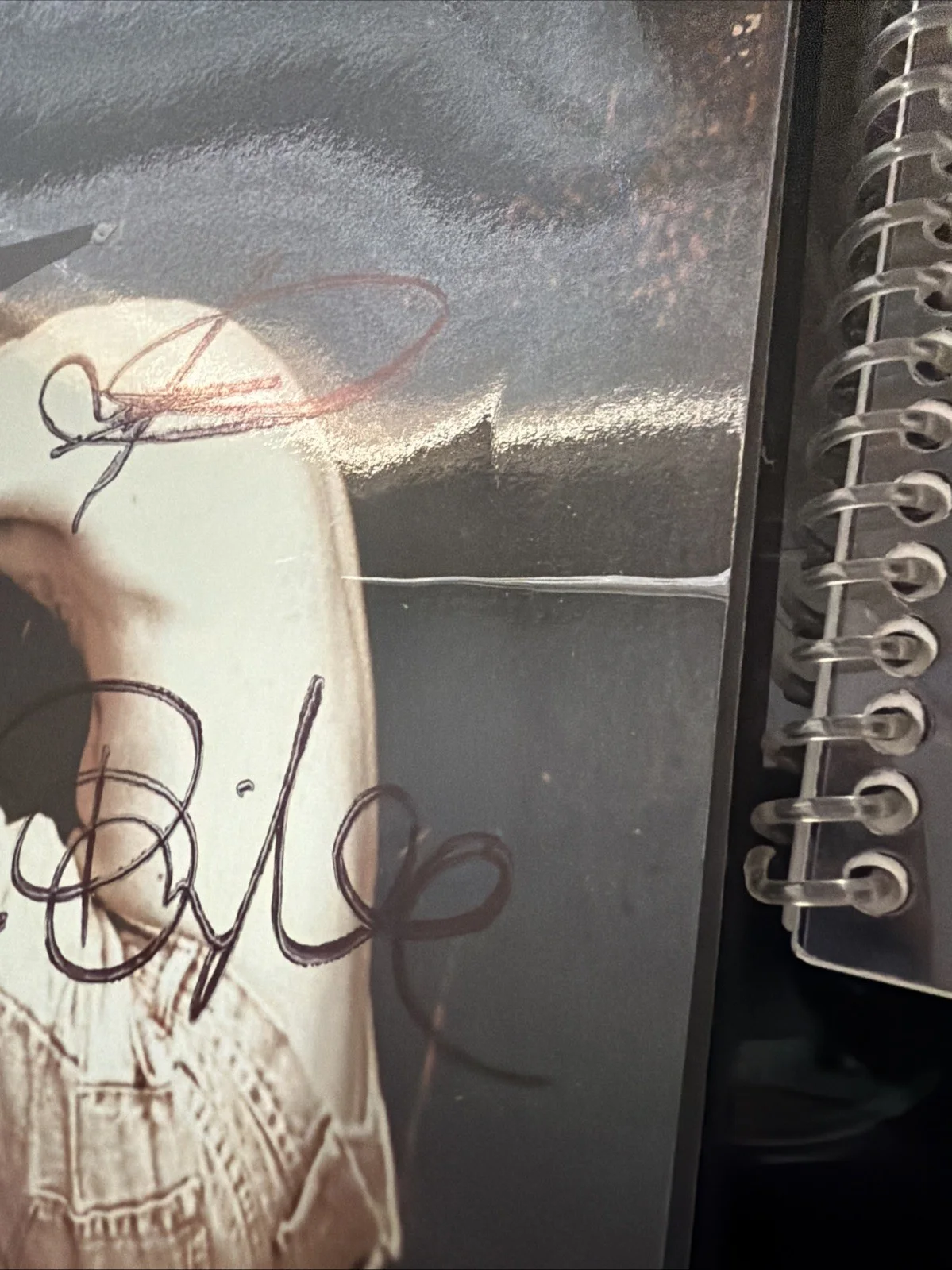 CREED Signed My Own Prison Guitar Tab Autographed, image 2