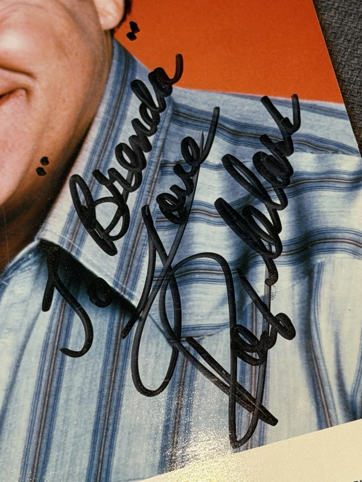 ROY CLARK ORIGINAL PROMO 8X10 SIGNED photo, image 2