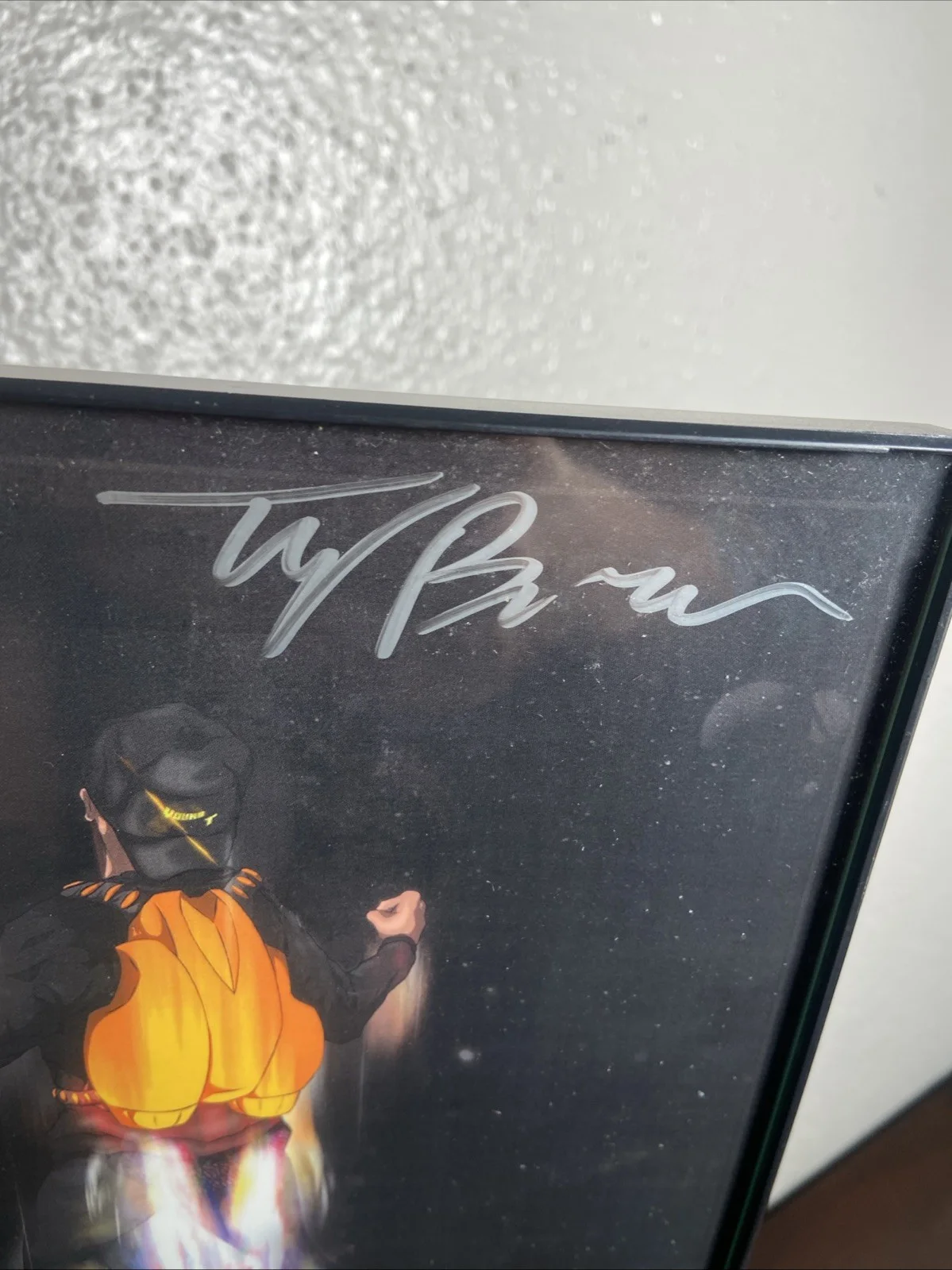 Ty Brasel Signed Framed Picture 8”x10” Autographed, image 2