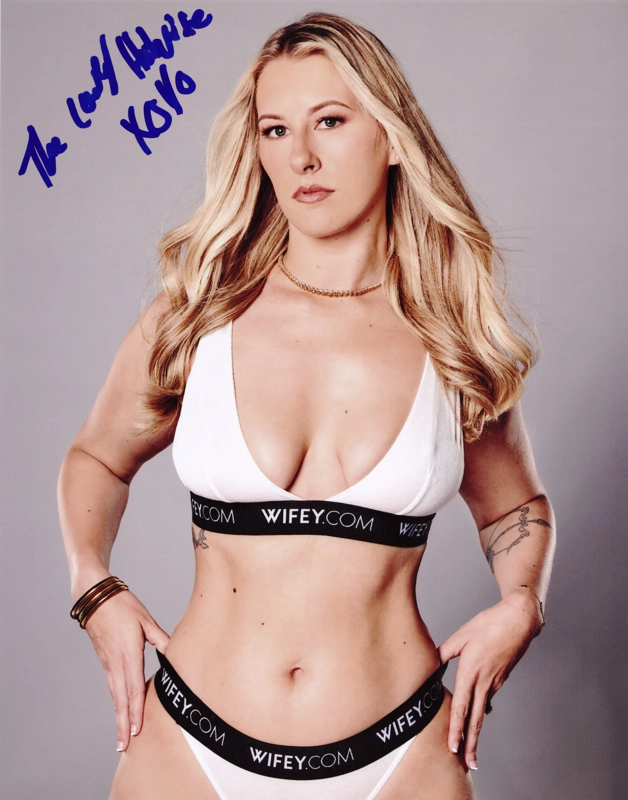 The Country Hotwife — The Country Hotwife Adult Video Star signed Hot 8x10 photo autographed #6