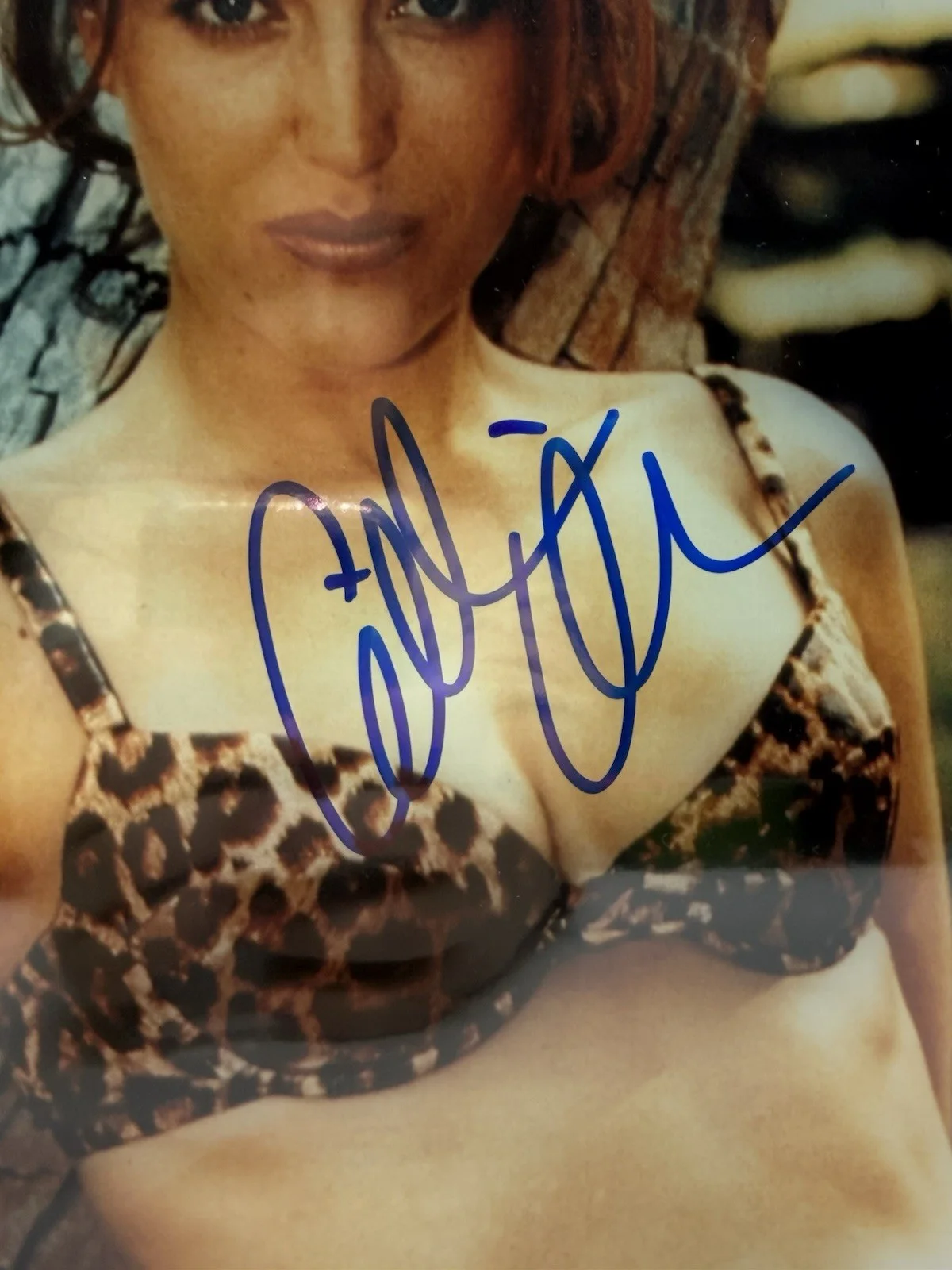 Gillian Anderson Signed 8x10 Photo X-Files Dana Scully Autograph w/ COA, image 2