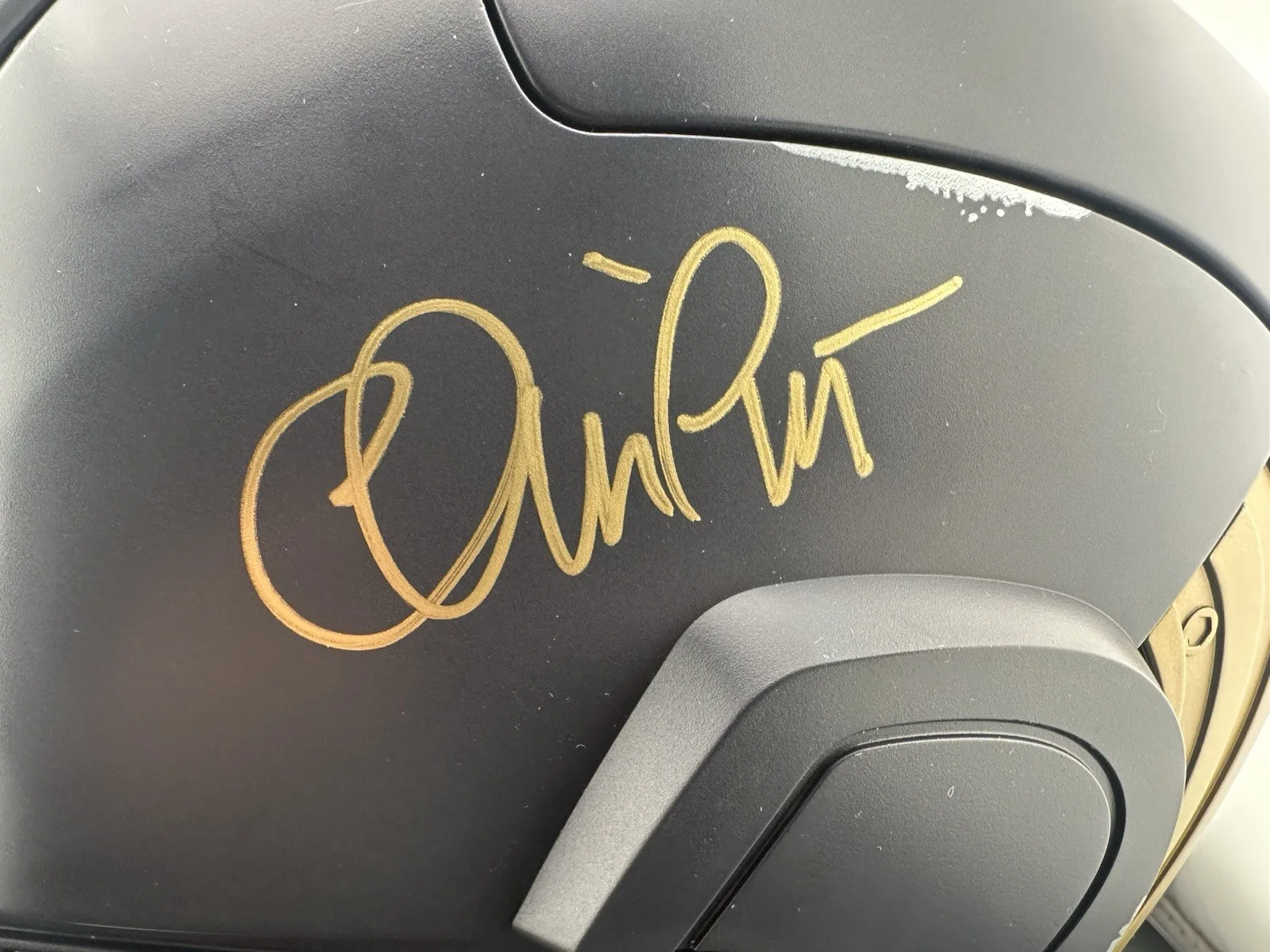 CHRIS PRATT SIGNED MARVEL LEGENDS STAR-LORD HELMET INFINITY SAGA OfficialPix COA, image 2