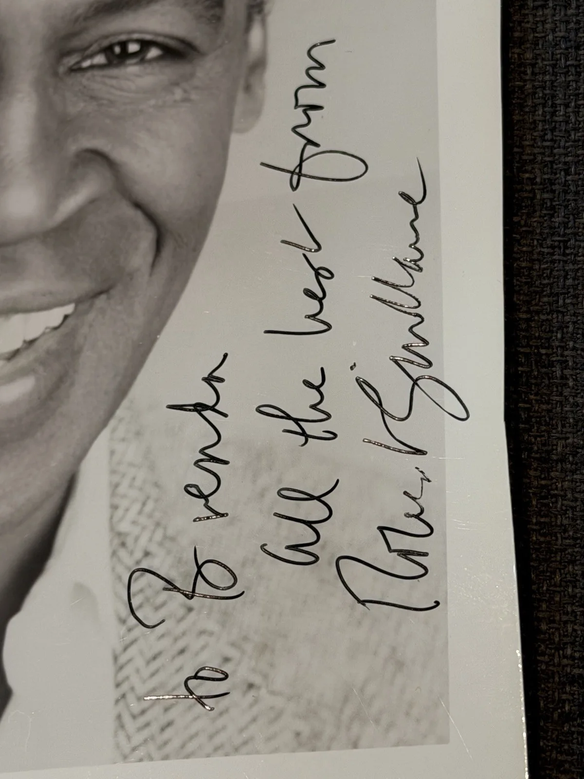 Robert Guillaume - Benson DuBois, Rafiki - Hand Signed Autographed 5 x 8 Photo, image 2
