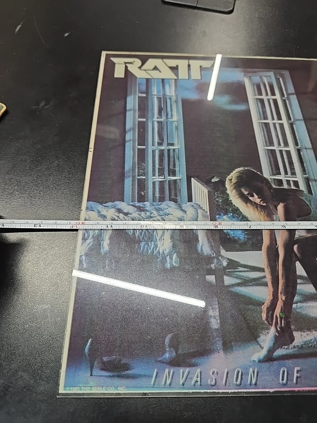 Ratt Invasion Of Your Privacy Carnival Glass Picture, изображение 3