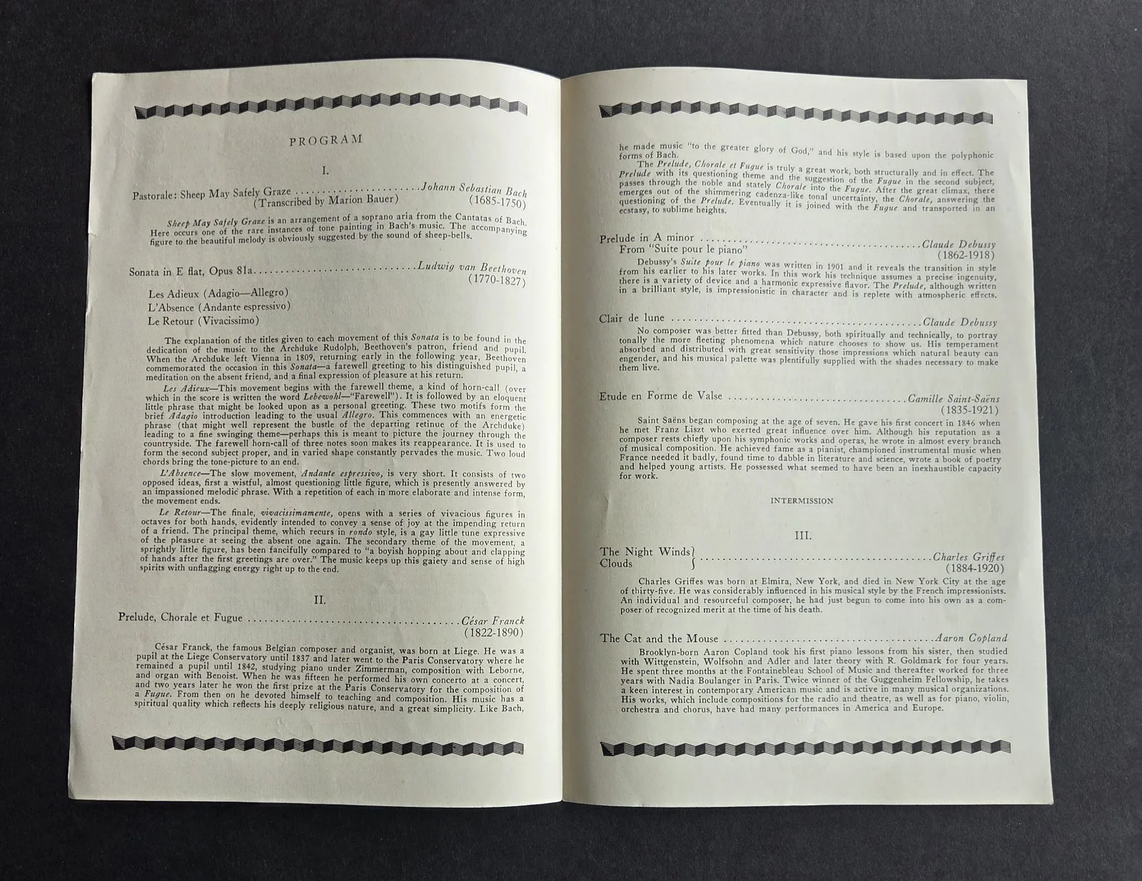 Dorothy Helen Eustis Pianist signed Civic Music Association program 1916-2001, image 3