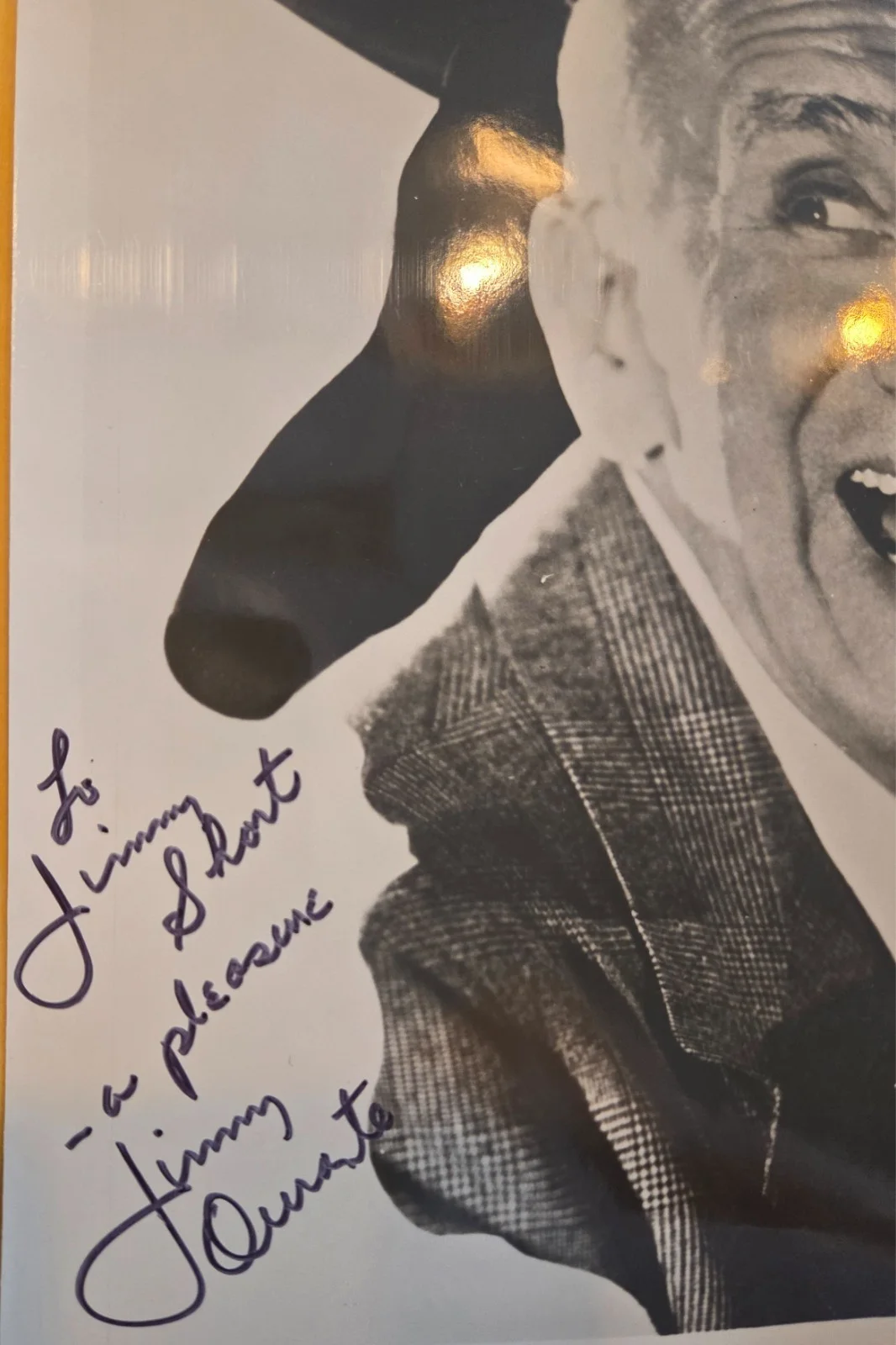 Jimmy Durante — Jimmy Durante - Legendary Comedian Autographed 8x10 Photo - Signed Picture RARE, изображение 2