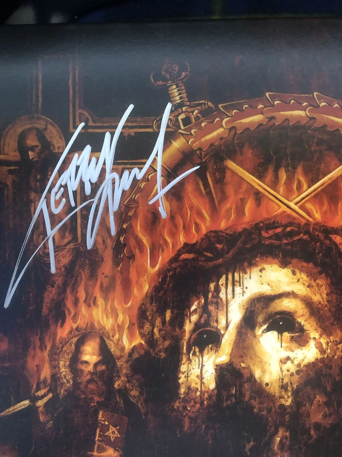 Kerry King - Slayer- Signed Album Repentless, Vinyl, image 2