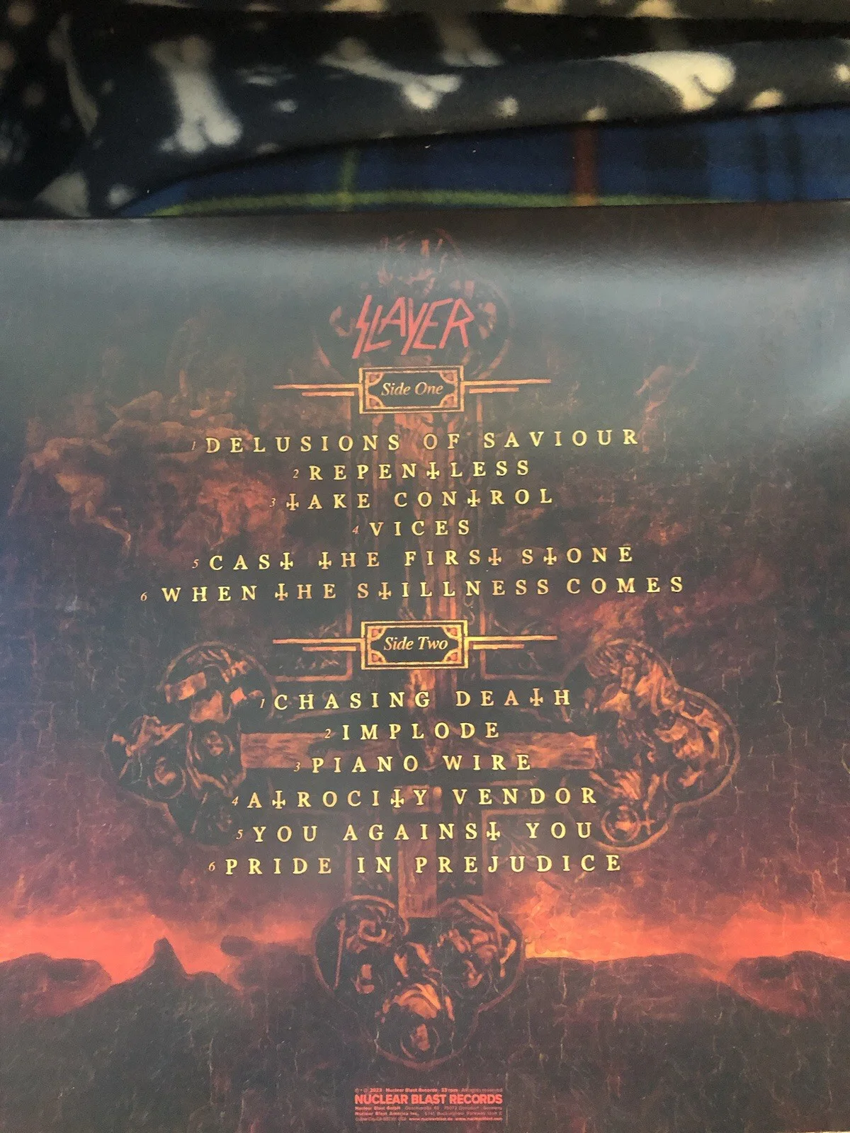 Kerry King - Slayer- Signed Album Repentless, Vinyl, image 3