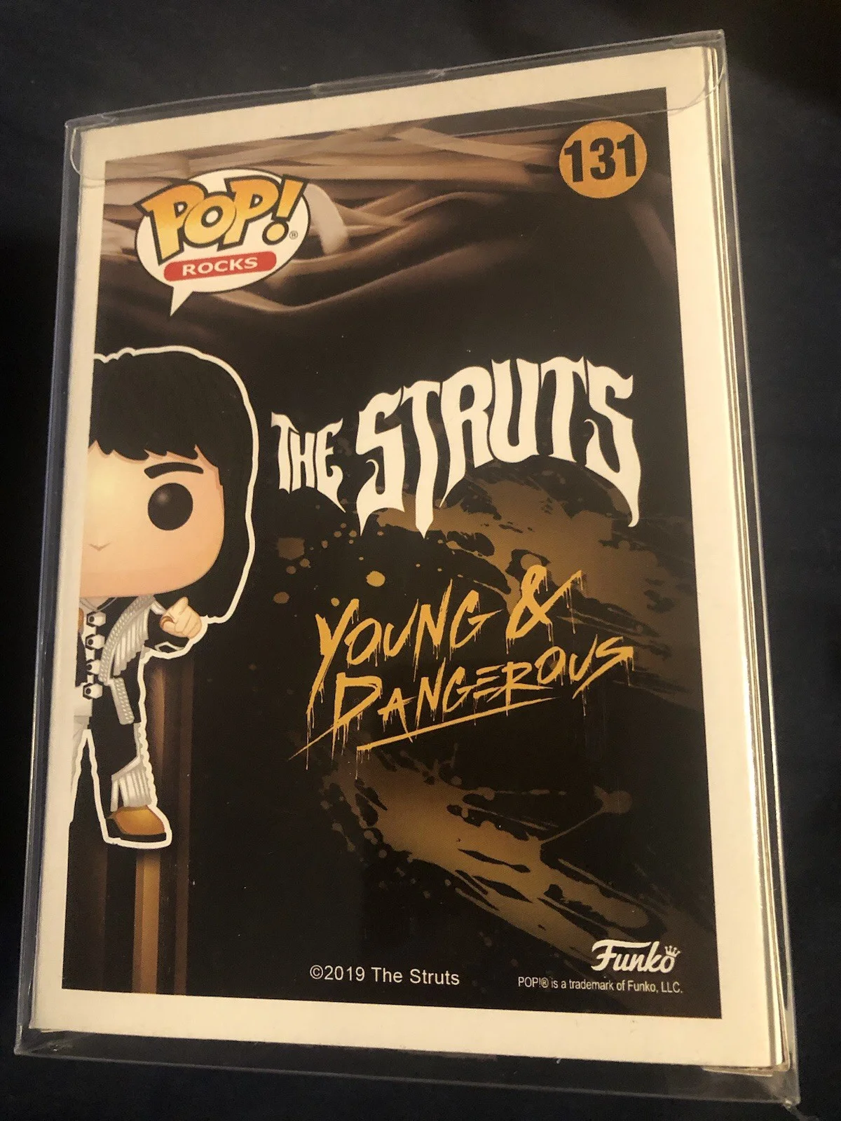 Luke Spiller Signed Funko Pop The Struts, image 5