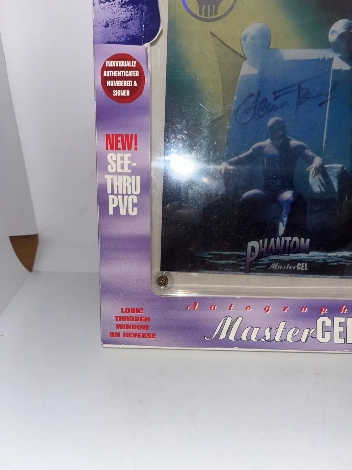 1996 The Phantom Autographed Master Cel /700 Rare, image 2