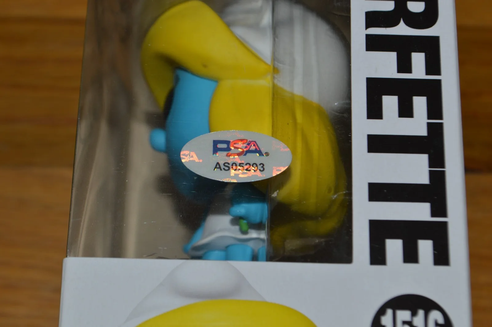 Rihanna Signed "Smurfette" Funko Pop Vinyl Figure #151 with PSA Hologram, image 5
