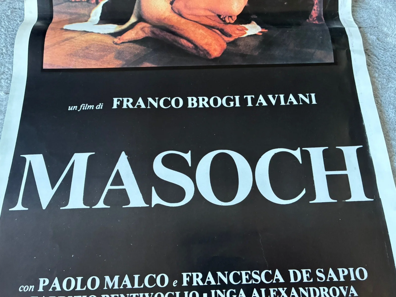 Original Vintage Italian Adult Film Poster - masoch, изображение 2